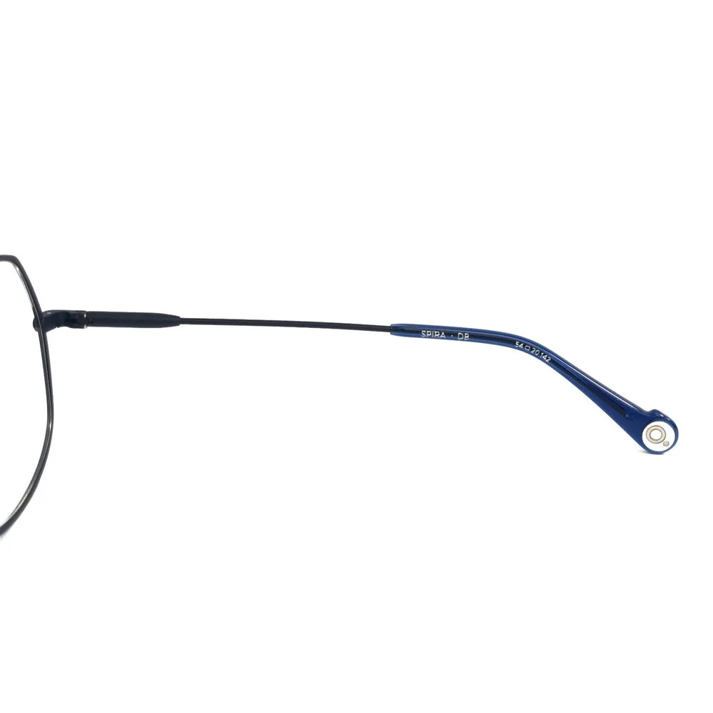 Etnia Barcelona Eyeglasses Frames SPIRA DB Dark Blue Geometric 54-20-142